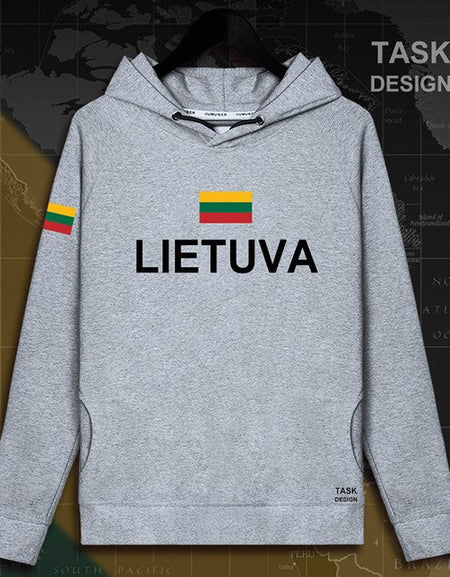 Lithuania Lithuanian LTU Lietuva Lietuvos men hoodie pullovers hoodies men sweatshirt new streetwear clothing Sportswear tracks