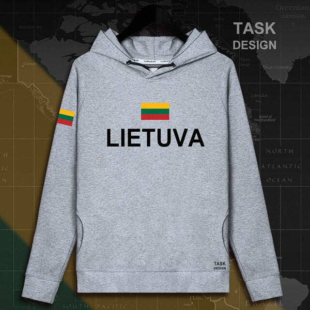 Lithuania Lithuanian LTU Lietuva Lietuvos men hoodie pullovers hoodies men sweatshirt new streetwear clothing Sportswear tracks