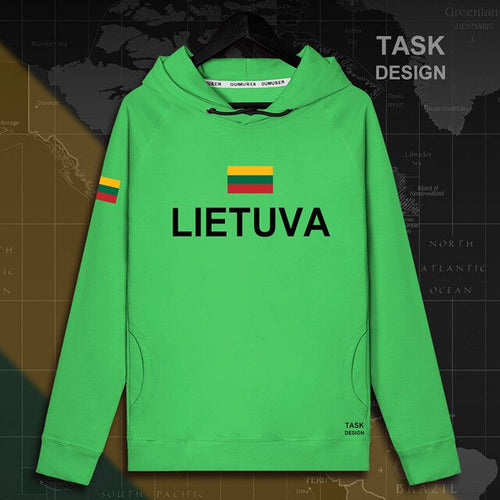 Load image into Gallery viewer, Lithuania Lithuanian LTU Lietuva Lietuvos men hoodie pullovers hoodies men sweatshirt new streetwear clothing Sportswear tracks
