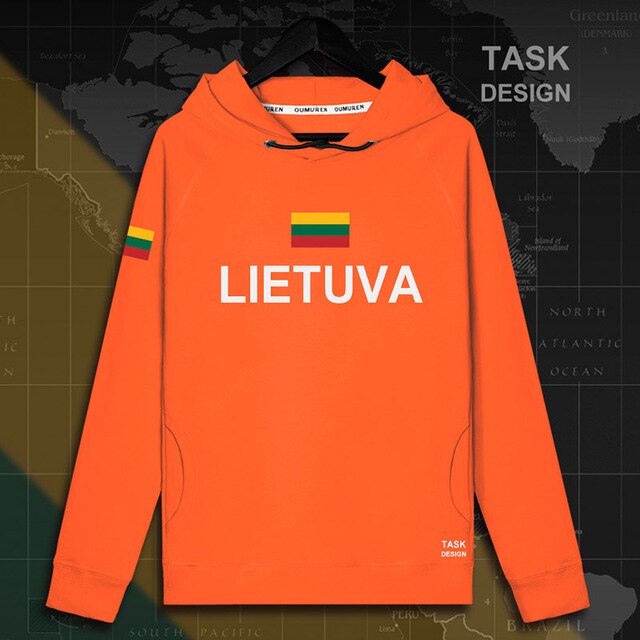 Lithuania Lithuanian LTU Lietuva Lietuvos men hoodie pullovers hoodies men sweatshirt new streetwear clothing Sportswear tracks