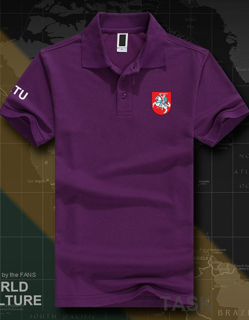 Load image into Gallery viewer, Republic of Lithuania LTU polo shirts men short sleeve white brands printed for country 2018 cotton nation emblem new fashion
