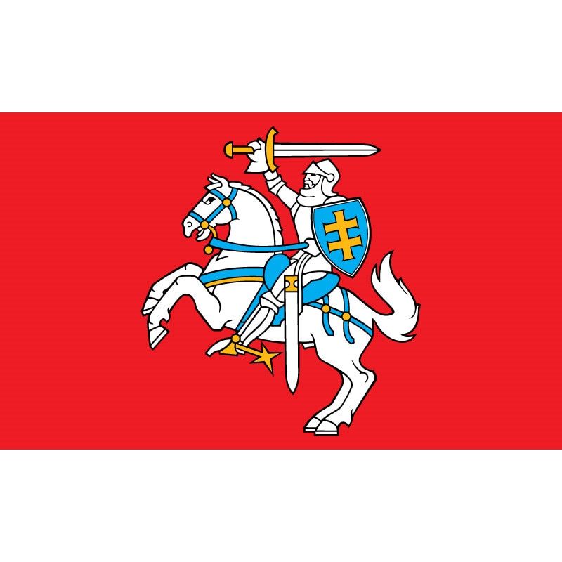 State Flag Of Lithuania Lithuanian Ensign Flag 3X5ft Polyester Banner Flying 150*90cm Custom Flag Outdoor