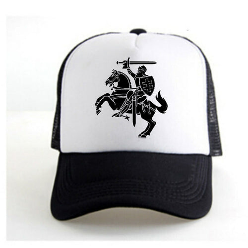 Load image into Gallery viewer, LITHUANIA men youth diy free custom name photo country ltu casual hat nation flag lt lietuva lietuvos lithuanian baseball cap
