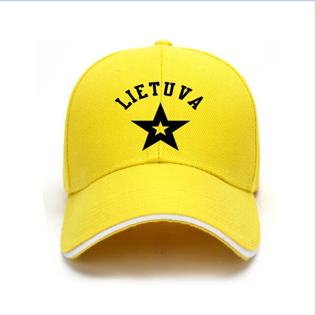 LITHUANIA men youth diy free custom name photo country ltu casual hat nation flag lt lietuva lietuvos lithuanian baseball cap